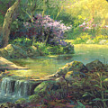 The Quiet Creek Painting by Michael Humphries The Quiet Creek Painting by Michael Humphries