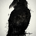 The Raven Mixed Media by Nicklas Gustafsson The Raven Mixed Media by Nicklas Gustafsson