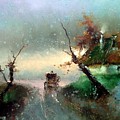 The Rays of the Morning Sun Painting by Igor Medvedev The Rays of the Morning Sun Painting by Igor Medvedev