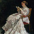 The Reader by Alfred Emile Stevens The Reader by Alfred Emile Stevens