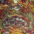 The Rose Path Giverny by Claude Monet The Rose Path Giverny by Claude Monet