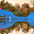 The Route 66 Blue Whale - Catoosa Oklahoma Photograph by Gregory Ballos The Route 66 Blue Whale - Catoosa Oklahoma Photograph by Gregory Ballos