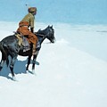 The Scout Friends or Foes Painting by Frederic Remington The Scout Friends or Foes Painting by Frederic Remington