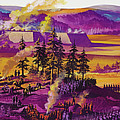 The Siege Of Fort William Henry 1757 by Ron Embleton The Siege Of Fort William Henry 1757 by Ron Embleton