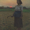 The Song of the Lark Painting by Jules Breton The Song of the Lark Painting by Jules Breton