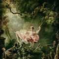 The Swing Painting by Jean-Honore Fragonard The Swing Painting by Jean-Honore Fragonard
