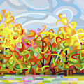 The Tangled Shore Painting by Mandy Budan The Tangled Shore Painting by Mandy Budan