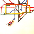 The Tate Gallery - National Galleries and Museums - London Underground - Retro travel Poster Mixed Media by Studio Grafiikka The Tate Gallery - National Galleries and Museums - London Underground - Retro travel Poster Mixed Media by Studio Grafiikka