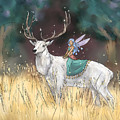 The Traveler Digital Art by Brandy Woods The Traveler Digital Art by Brandy Woods