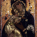 The Virgin Of Vladimir Painting by Granger The Virgin Of Vladimir Painting by Granger
