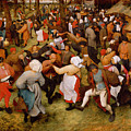 The Wedding Dance Painting by Pieter the Elder Bruegel The Wedding Dance Painting by Pieter the Elder Bruegel
