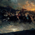 The wild Hunt of Odin Painting by Peter Nicolai Arbo The wild Hunt of Odin Painting by Peter Nicolai Arbo