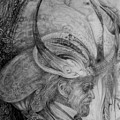 The Wizard Of Earth-sea Drawing by Otto Rapp The Wizard Of Earth-sea Drawing by Otto Rapp