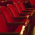 Theater Seating Photograph by Carolyn Marshall Theater Seating Photograph by Carolyn Marshall