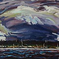 Thomson's Thunderhead Painting by Phil Chadwick Thomson's Thunderhead Painting by Phil Chadwick