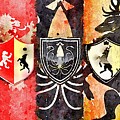 Thrones Painting by HELGE Art Gallery Thrones Painting by HELGE Art Gallery