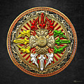 Tibetan Double Dorje Mandala Photograph by Serge Averbukh Tibetan Double Dorje Mandala Photograph by Serge Averbukh