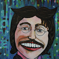 Tillie As Lennon Painting by Patricia Arroyo Tillie As Lennon Painting by Patricia Arroyo