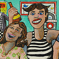 Tillies 21st birthday bash Painting by Patricia Arroyo Tillies 21st birthday bash Painting by Patricia Arroyo