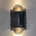 Tole Work Wall Sconce by Colleen Cornelius Tole Work Wall Sconce by Colleen Cornelius