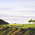 Torrey Pines South Golf Course Painting by Bill Holkham Torrey Pines South Golf Course Painting by Bill Holkham