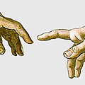  Touch of God Painting by Tom Hill