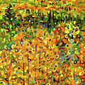 Towards Autumn Painting by Mandy Budan Towards Autumn Painting by Mandy Budan