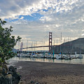Travis Marina Golden Gate Bridge Photograph by Artist Linda Marie Travis Marina Golden Gate Bridge Photograph by Artist Linda Marie