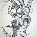 Tree And Birds by Tammera Malicki-Wong Tree And Birds by Tammera Malicki-Wong