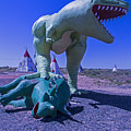 Trex And Triceratops by Garry Gay Trex And Triceratops by Garry Gay