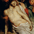 Triptych Of Christ On The Straw by Rubens Triptych Of Christ On The Straw by Rubens