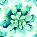 Tropical Flower Painting by Mark Ashkenazi Tropical Flower Painting by Mark Ashkenazi