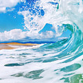 True Blue Painting by Paul Topp True Blue Painting by Paul Topp