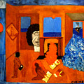 Trying to find the way out or is it better to stay Painting by Colette V Hera Guggenheim Trying to find the way out or is it better to stay Painting by Colette V Hera Guggenheim