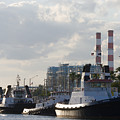 Tugs Photograph by Ed Gleichman Tugs Photograph by Ed Gleichman