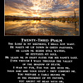Twenty-Third Psalm Prayer Photograph by James BO Insogna Twenty-Third Psalm Prayer Photograph by James BO Insogna