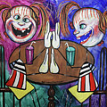 Twins Painting by Anthony Falbo Twins Painting by Anthony Falbo
