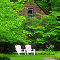 Two Adirondacks by Don Nieman