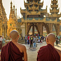 Two Monks by Louise Poggianti Two Monks by Louise Poggianti