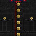 U S M C Dress uniform Digital Art by Serge Averbukh U S M C Dress uniform Digital Art by Serge Averbukh