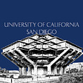 UC San Diego Navy Blue by DB Artist