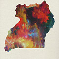 Uganda Watercolor Map by Design Turnpike Uganda Watercolor Map by Design Turnpike