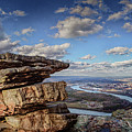 Umbrella Rock Overlooking Moccasin Bend Photograph by Steven Llorca