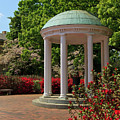 UNC-CH Old Well in the Spring by Jill Lang