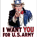 Uncle Sam -- I Want You Painting by War Is Hell Store Uncle Sam -- I Want You Painting by War Is Hell Store