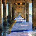 Under The Galvaston Pier by Cedric Hampton Under The Galvaston Pier by Cedric Hampton