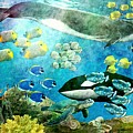 Underwater Magic Digital Art by Ally White Underwater Magic Digital Art by Ally White
