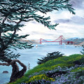 Upon Seeing the Golden Gate Painting by Laura Iverson Upon Seeing the Golden Gate Painting by Laura Iverson