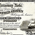U.S. Five Hundred Dollar Bill - 1864 $500 USD Treasury Note  Digital Art by Serge Averbukh