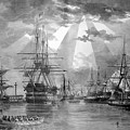 U.S. Naval Ships at The Brooklyn Navy Yard Painting by War Is Hell Store U.S. Naval Ships at The Brooklyn Navy Yard Painting by War Is Hell Store
